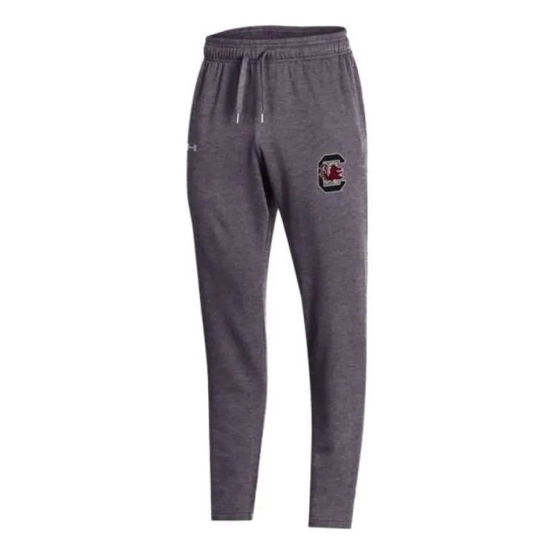 Under Armour UA All Day Fleece Collegiate Open Bottom Pants University of South Carolina 'Grey' 5120574-095 sold by KicksCrew