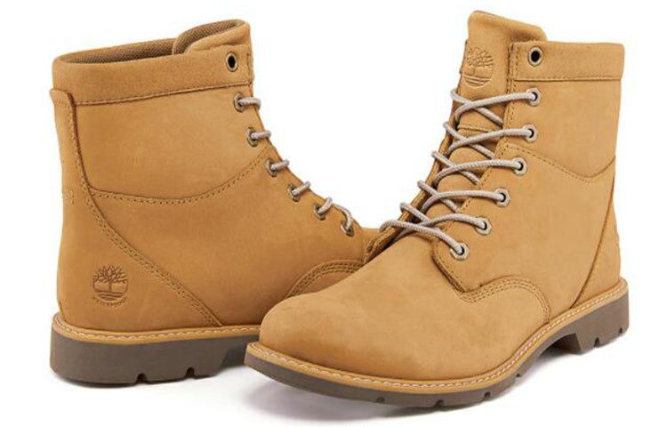 (WMNS) Timberland Euro Hiker 6 Inch Waterproof Hiking Wide-Fit Shoes 'Wheat' A2D6TW sold by KicksCrew product image thumbnail 4