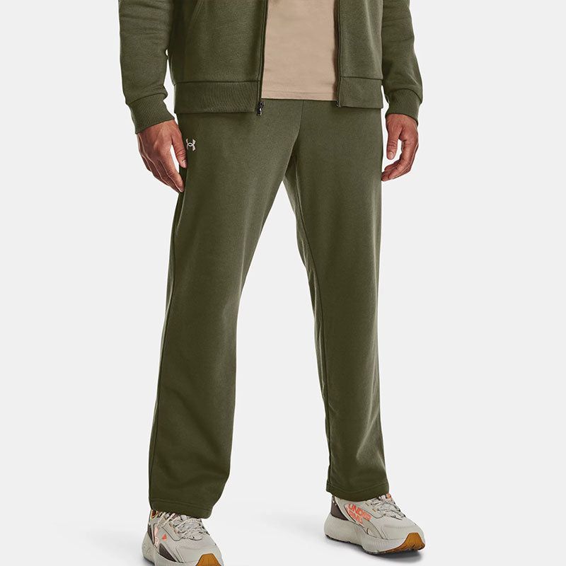 Under Armour Rival Fleece Pants 'Green' 1379868-390 sold by KicksCrew product image thumbnail 5