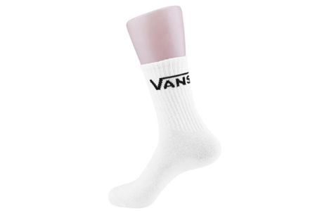 Vans AP CN Skate Crew Socks 'White Black' VN0A341NWHT sold by KicksCrew