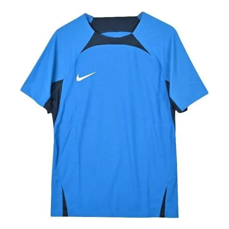 Nike Performance Fussball Teamsport Textil Vaporknit Sports T-shirt 'Blue' DR0668-463 sold by KicksCrew