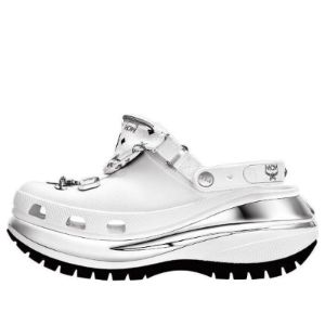 靴 MCM crocs classic clog MCM and Crocs 2.0 Bring Luxe Leather to Tan and Green Clogs