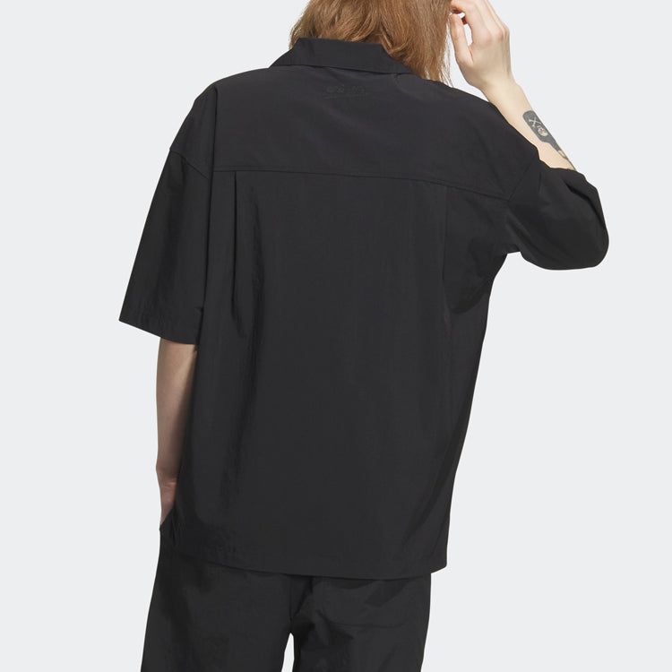 Adidas Originals Short Sleeve Shirts 'Black' IK8626 sold by KicksCrew product image thumbnail 3