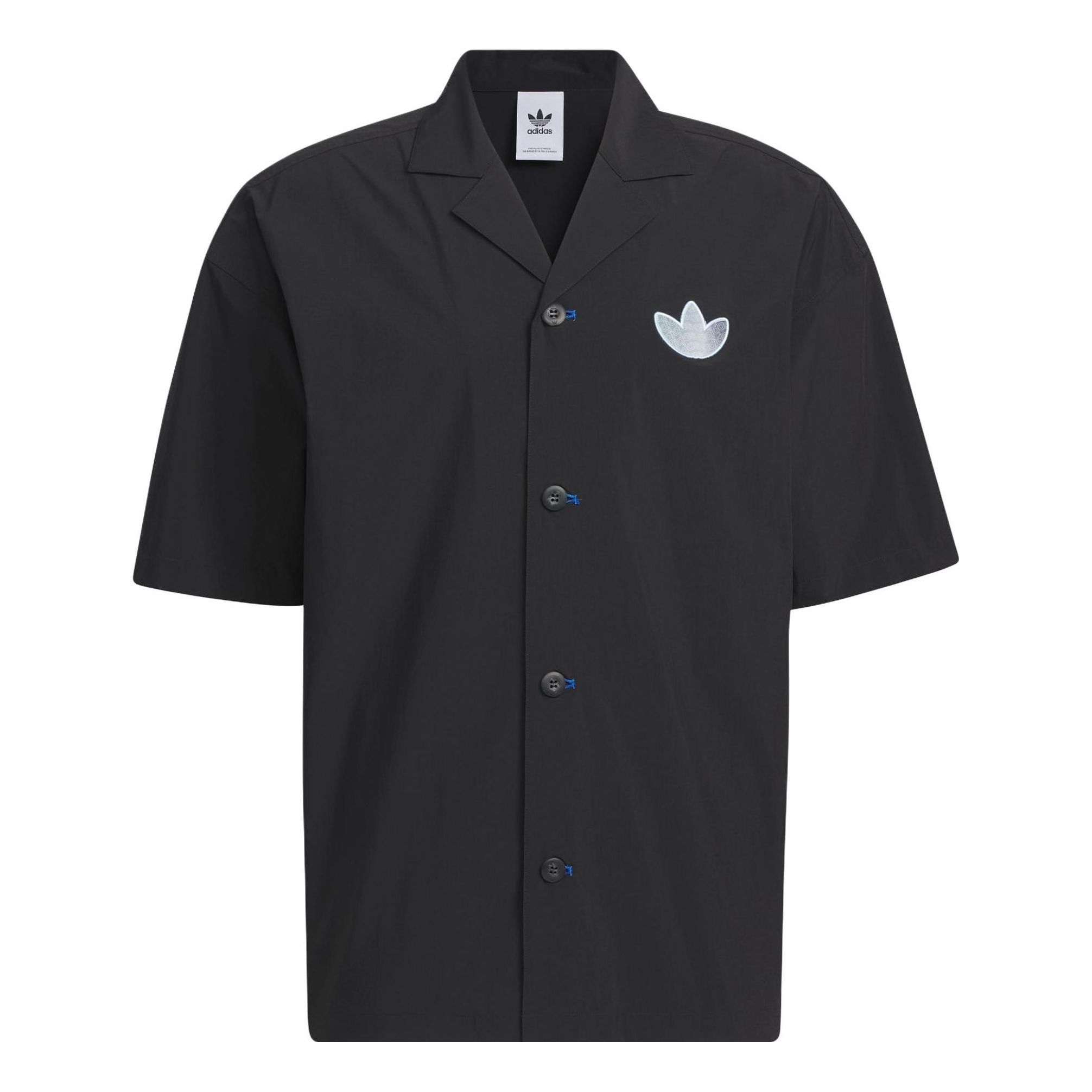 Adidas Originals Short Sleeve Shirts 'Black' IK8626 sold by KicksCrew