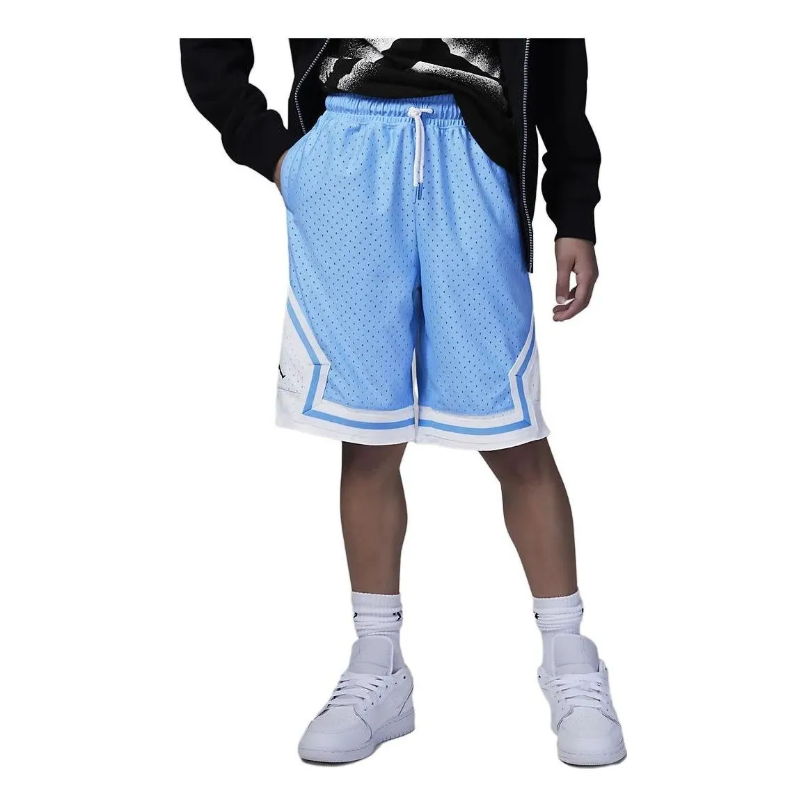 (GS) Air Jordan Dri-FIT Mesh Shorts 'University Blue' DR8097-412 sold by KicksCrew