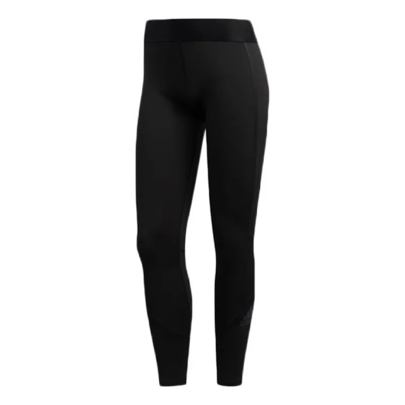 (WMNS) adidas Alphaskin Tech 7/8 Tights Asia Sizing 'Black' FJ7160 sold by KicksCrew