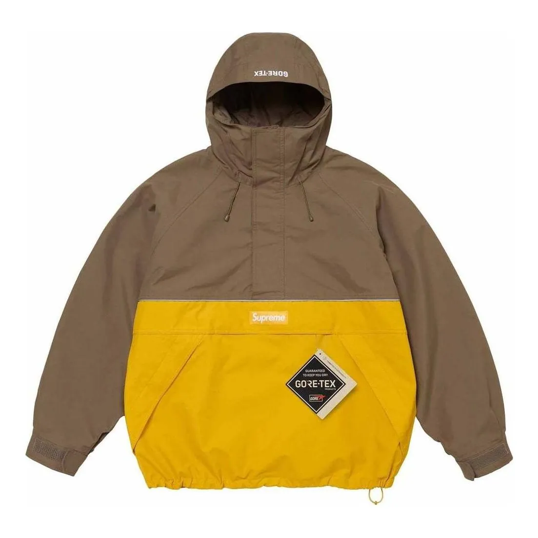 Supreme GORE-TEX Anorak 'Yellow Brown' SUP-SS24-010 sold by KicksCrew