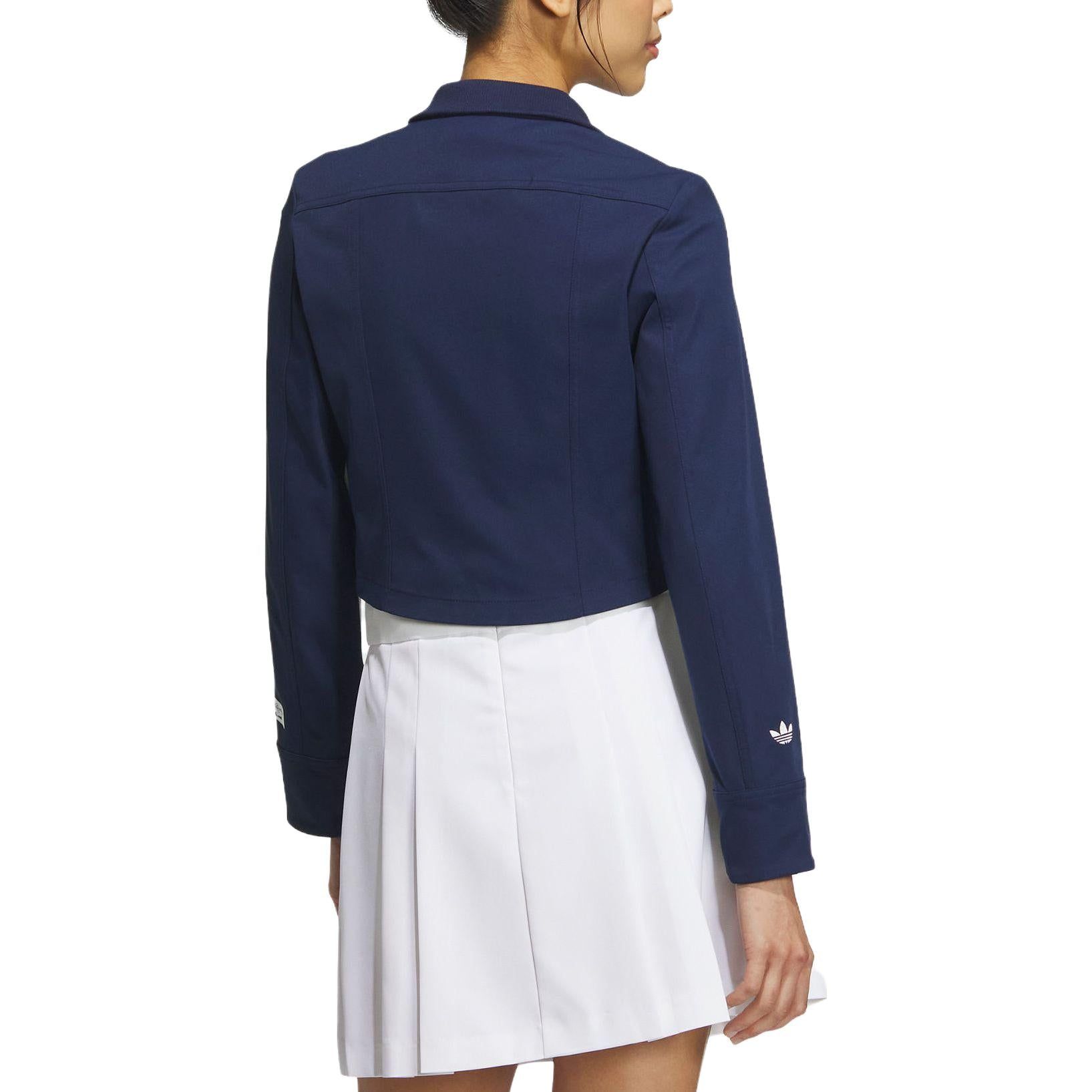 (WMNS) Adidas Originals X Notitle Sport Jackets 'Navy' IN1050 sold by KicksCrew product image thumbnail 3