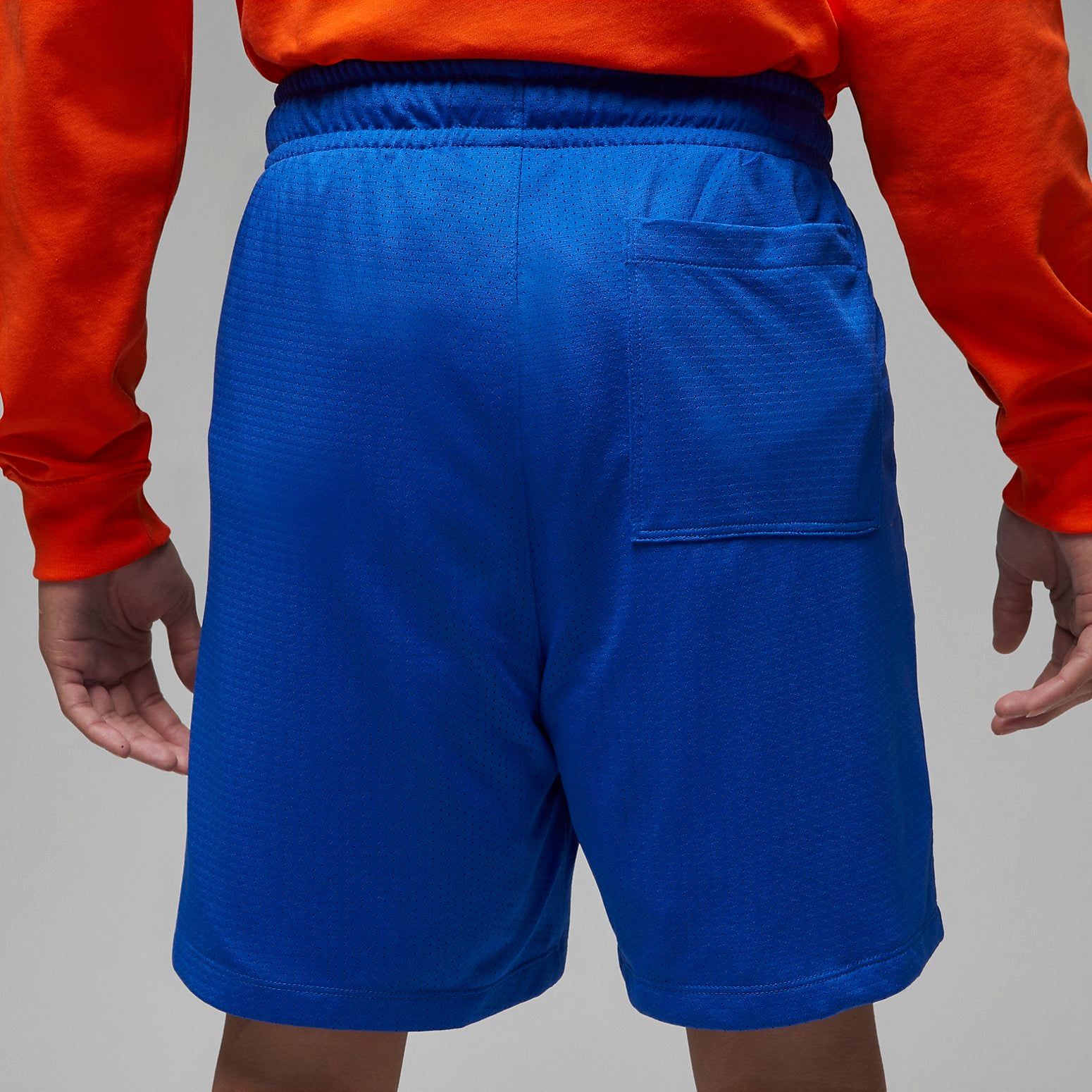 Air Jordan Flight MVP Mesh Shorts 'Blue Orange' DV7602-480 sold by KicksCrew product image thumbnail 3