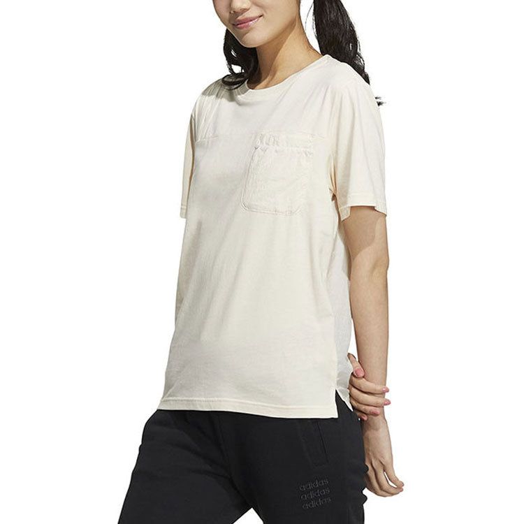 (WMNS) Adidas Neo Util T-Shirts 'White' HM2035 sold by KicksCrew product image thumbnail 2
