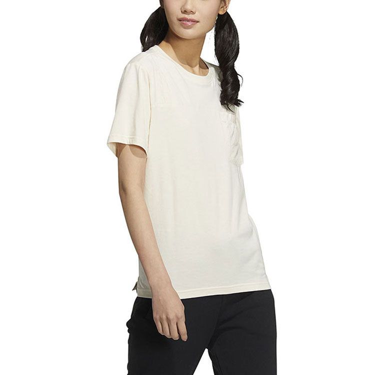 (WMNS) Adidas Neo Util T-Shirts 'White' HM2035 sold by KicksCrew product image thumbnail 4