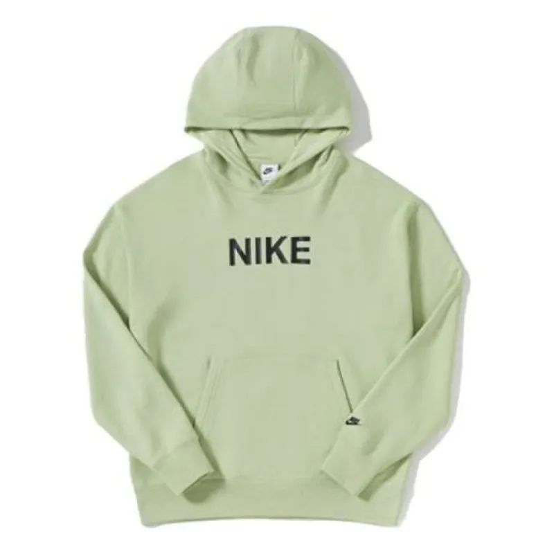 Nike Logo Hoodie 'Green' FQ7269-343 sold by KicksCrew