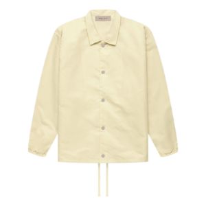 Fear of God Essentials FW22 Nylon Coaches Jacket 'Canary' FOG-FW22-935 sold by KicksCrew