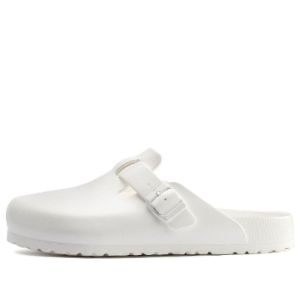 (WMNS) Birkenstock Boston Essentials EVA Narrow Fit 'White' 0127133 sold by KicksCrew