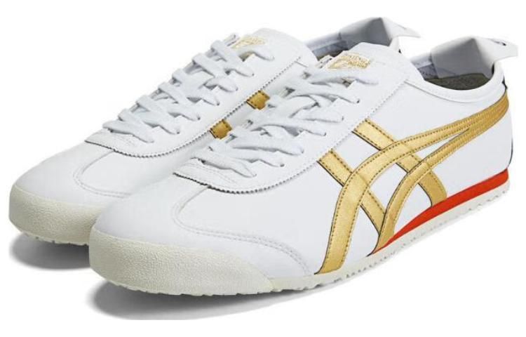 Onitsuka Tiger Mexico 66 'White Gold Red' 1183C080-101 sold by KicksCrew product image thumbnail 3