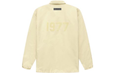 Fear of God Essentials FW22 Nylon Coaches Jacket 'Canary' FOG-FW22-935 sold by KicksCrew