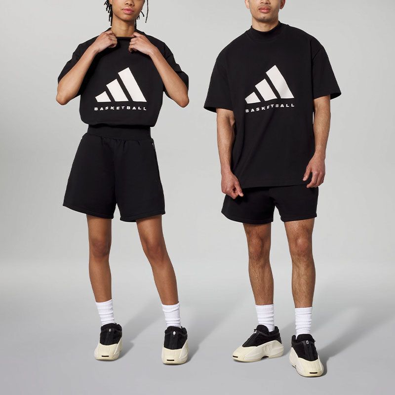 adidas Basketball Tee 'Black' IR8492 sold by KicksCrew product image thumbnail 3