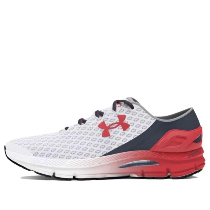 Under Armour Speedform Gemini 'White Red Solstice' 3026770-105 sold by KicksCrew