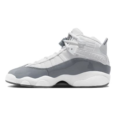 (GS) Air Jordan Jordan 6 Rings 'White Cool Grey' 323419-121 sold by KicksCrew