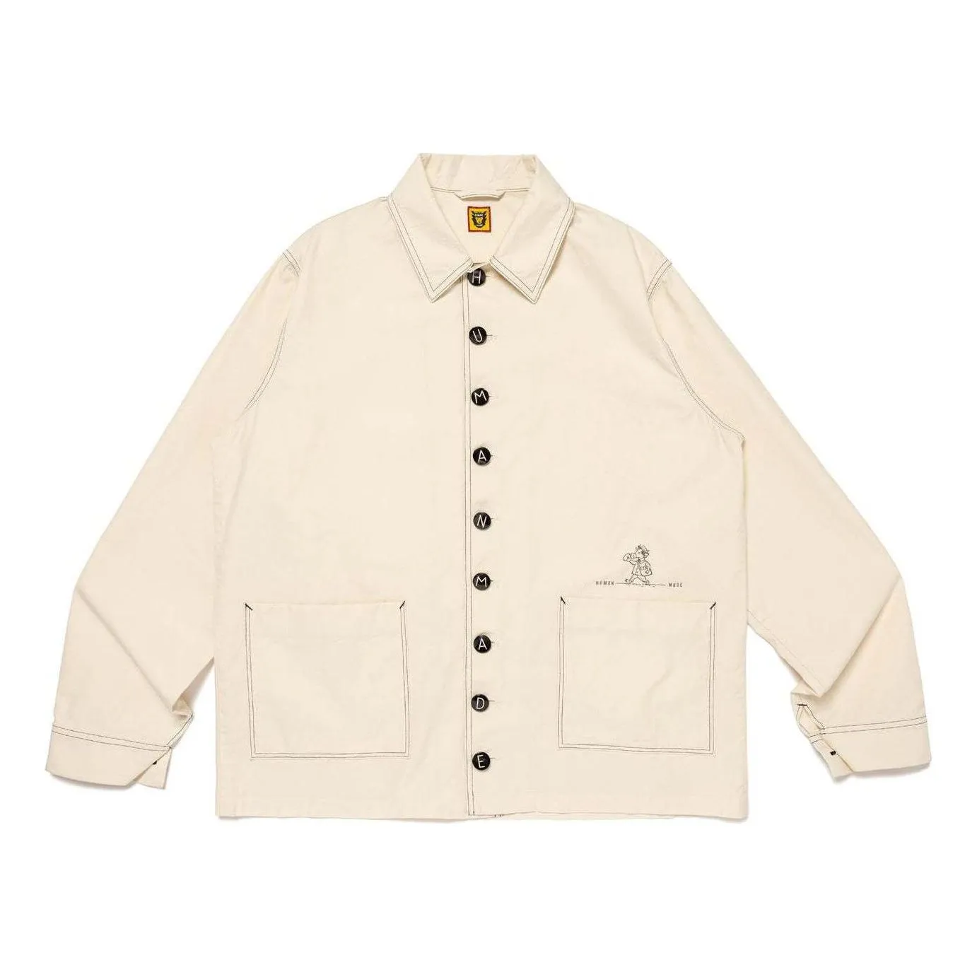 HUMAN MADE Milk Boy Jacket 'White' HM27JK023 sold by KicksCrew