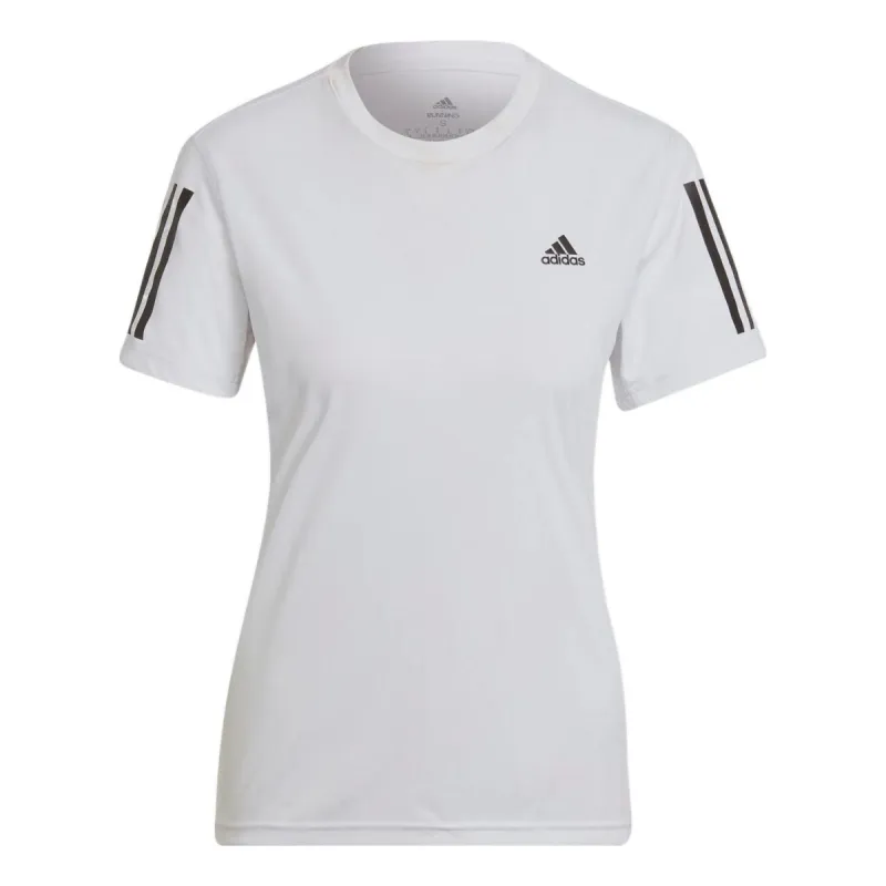 (WMNS) adidas Own The Run T-Shirt 'White' HB9380 sold by KicksCrew