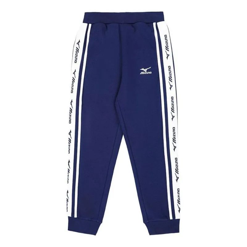 (GS) Mizuno Sportwear Casual Pants 'Navy' 32CF3903 sold by KicksCrew