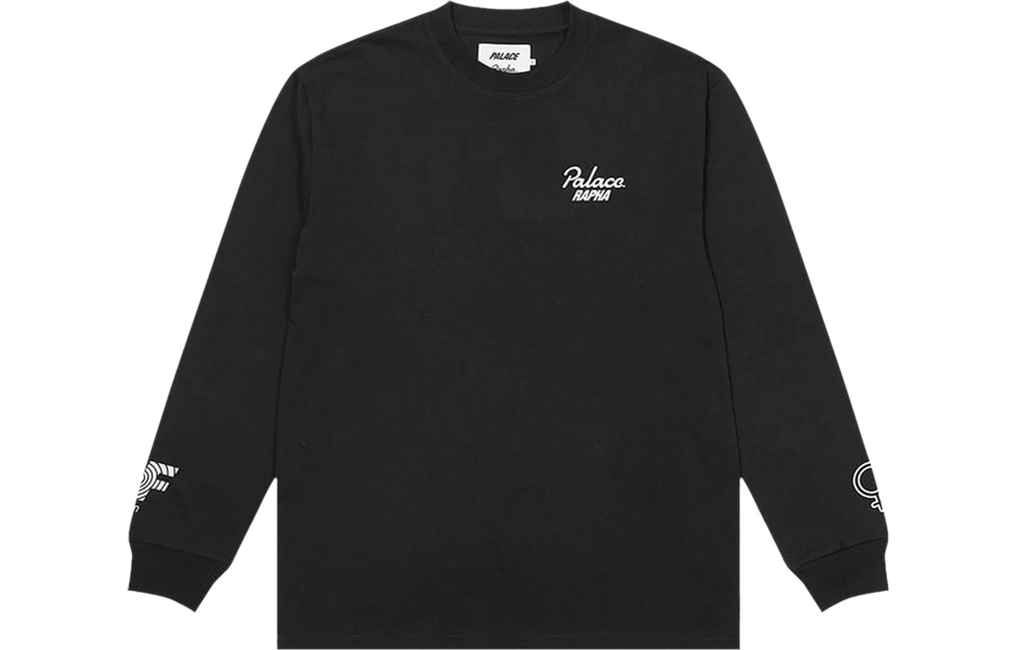 Palace X Rapha FW22 Logo Long Sleeve T-Shirt 'Black' ADQ02XXBLK sold by KicksCrew product image thumbnail 2
