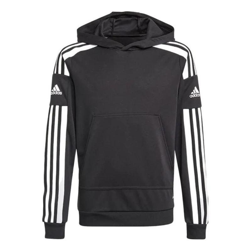 (GS) adidas Squadra 21 Hoodie Asia Sizing 'Black White' GK9544 sold by KicksCrew