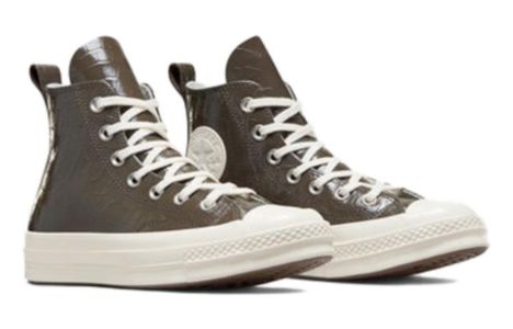 (WMNS) Converse Chuck 70 Embossed High Top 'Engine Smoke' A07656C sold by KicksCrew
