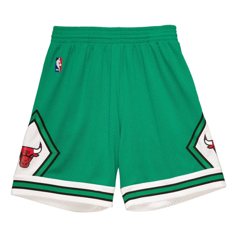 Mitchell & Ness NBA Swingman Chicago Bulls 2008-09 Shorts 'Green White' SMSHGS20017-CBUKYGN08 sold by KicksCrew