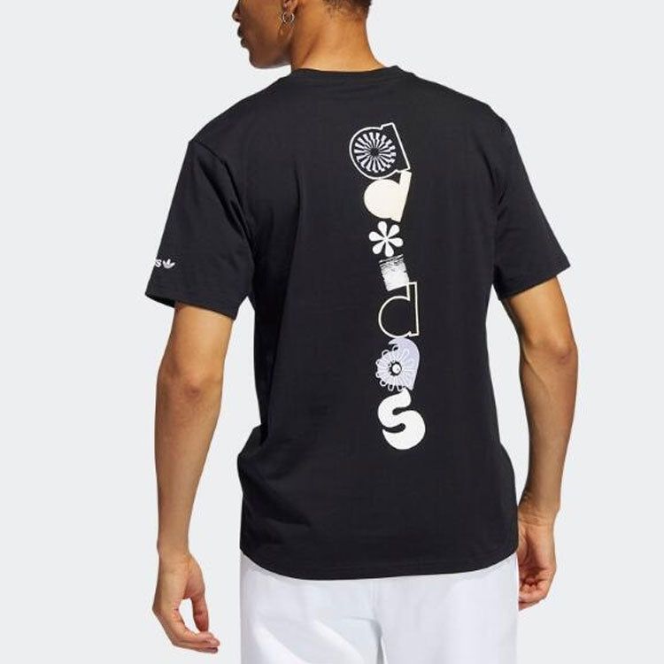 Adidas Originals Adiplay SS T-Shirt 'Black' HC2136 sold by KicksCrew product image thumbnail 3
