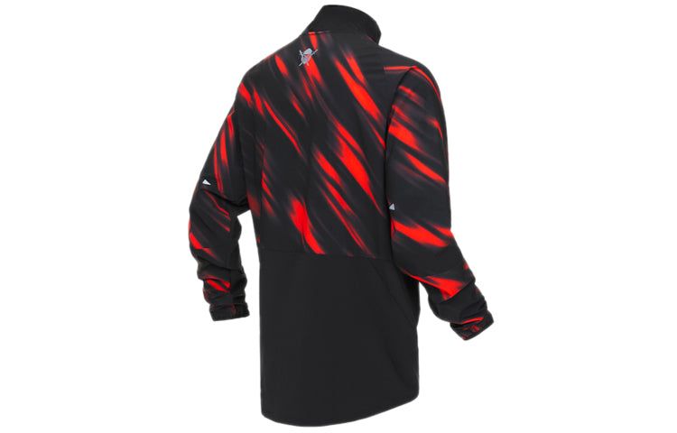 New Balance Silent Hunter Impact Training Jacket 'Black Red' MJ03206-BK sold by KicksCrew product image thumbnail 2