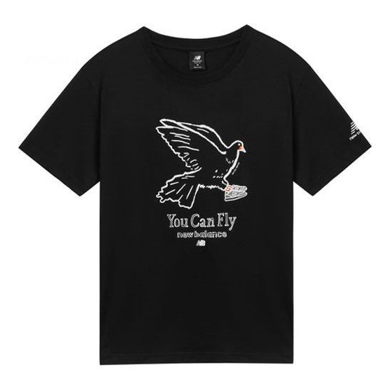 New Balance x Naijel Graphic Print Tee 'Black White' AMT12341-BK sold by KicksCrew