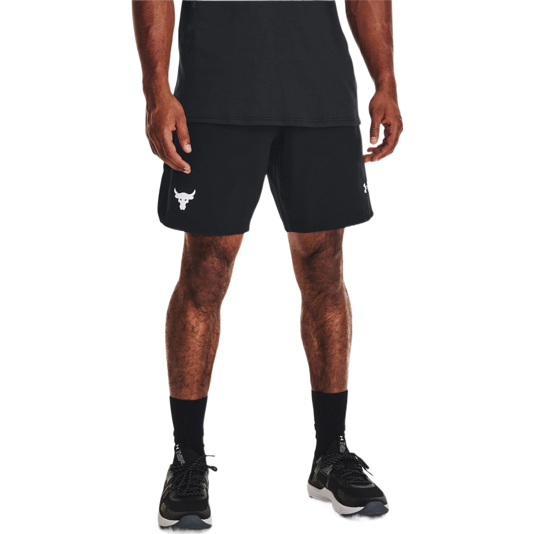 challengeさん専用 Under Armour Project Rock Snap Training Shorts 'Black White