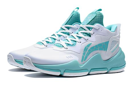 (GS) Li-Ning Athletic Training Basketball Shoes 'White Aqua' YKBS104-11 sold by KicksCrew