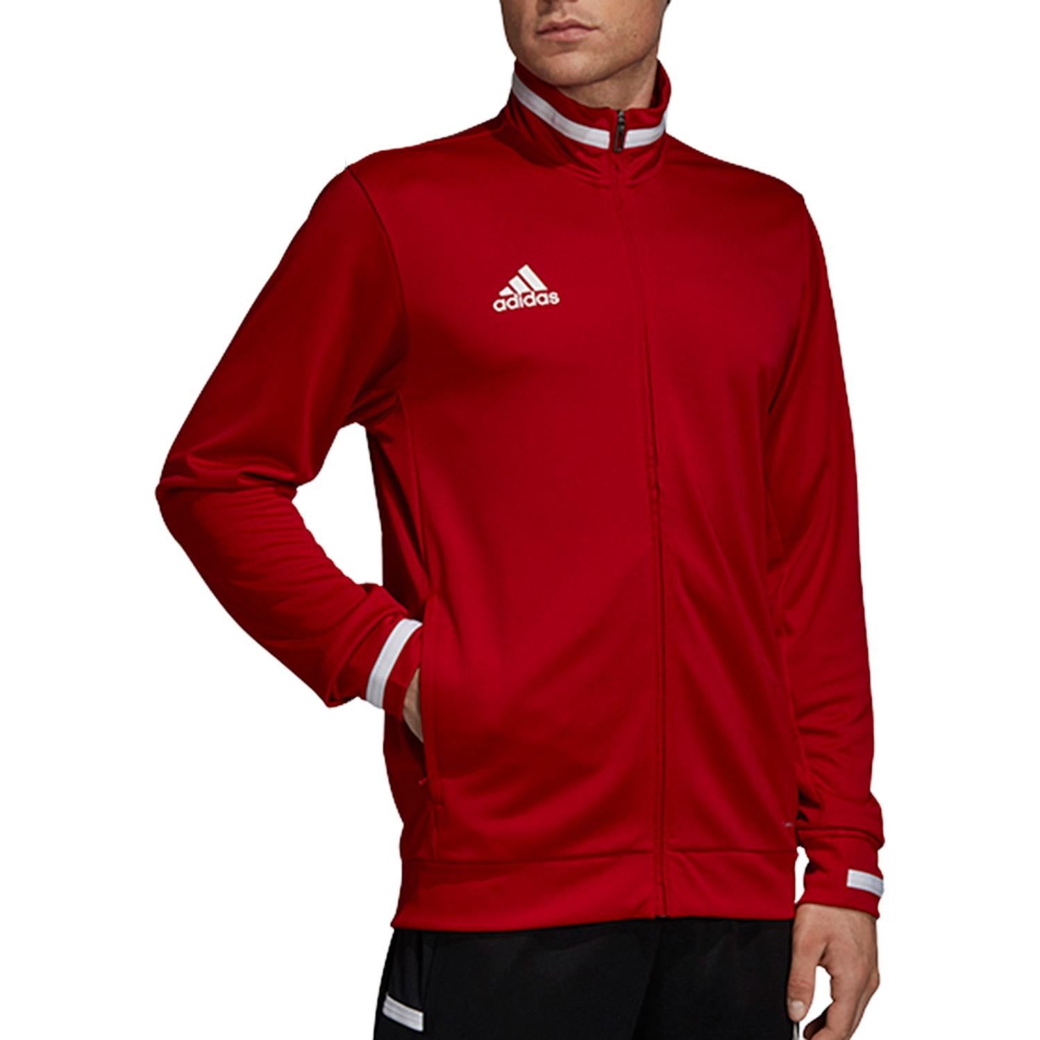 Adidas Team 19 Track Jacket 'Power Red White' DX7323 sold by KicksCrew product image thumbnail 2