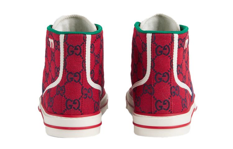 (WMNS) GUCCI Tennis 1977 High '520 Red' 661390-2UZL0-6497 sold by KicksCrew product image thumbnail 4