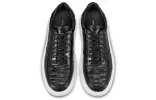 LOUIS VUITTON Beverly Hills Sneakers 'Black Croc' 1A49TM sold by KicksCrew