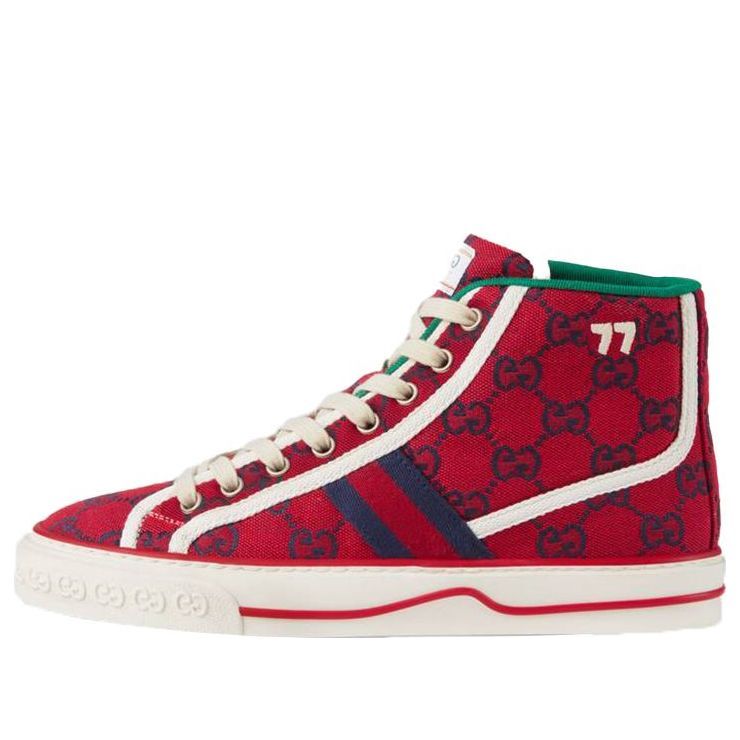 (WMNS) GUCCI Tennis 1977 High '520 Red' 661390-2UZL0-6497 sold by KicksCrew