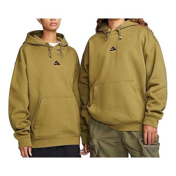 Nike ACG Therma-FIT Fleece Pullover Hoodie 'Olive' DH3087-378 sold by KicksCrew product image thumbnail 2