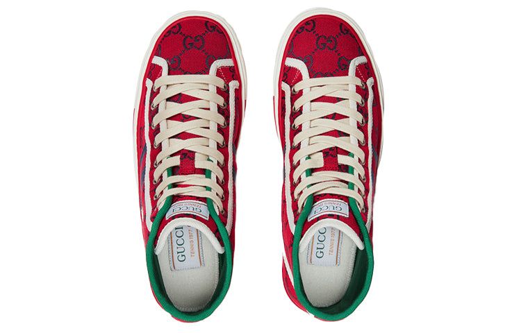 (WMNS) GUCCI Tennis 1977 High '520 Red' 661390-2UZL0-6497 sold by KicksCrew product image thumbnail 3