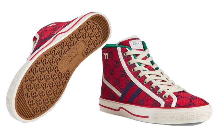 (WMNS) GUCCI Tennis 1977 High '520 Red' 661390-2UZL0-6497 sold by KicksCrew product image thumbnail 5