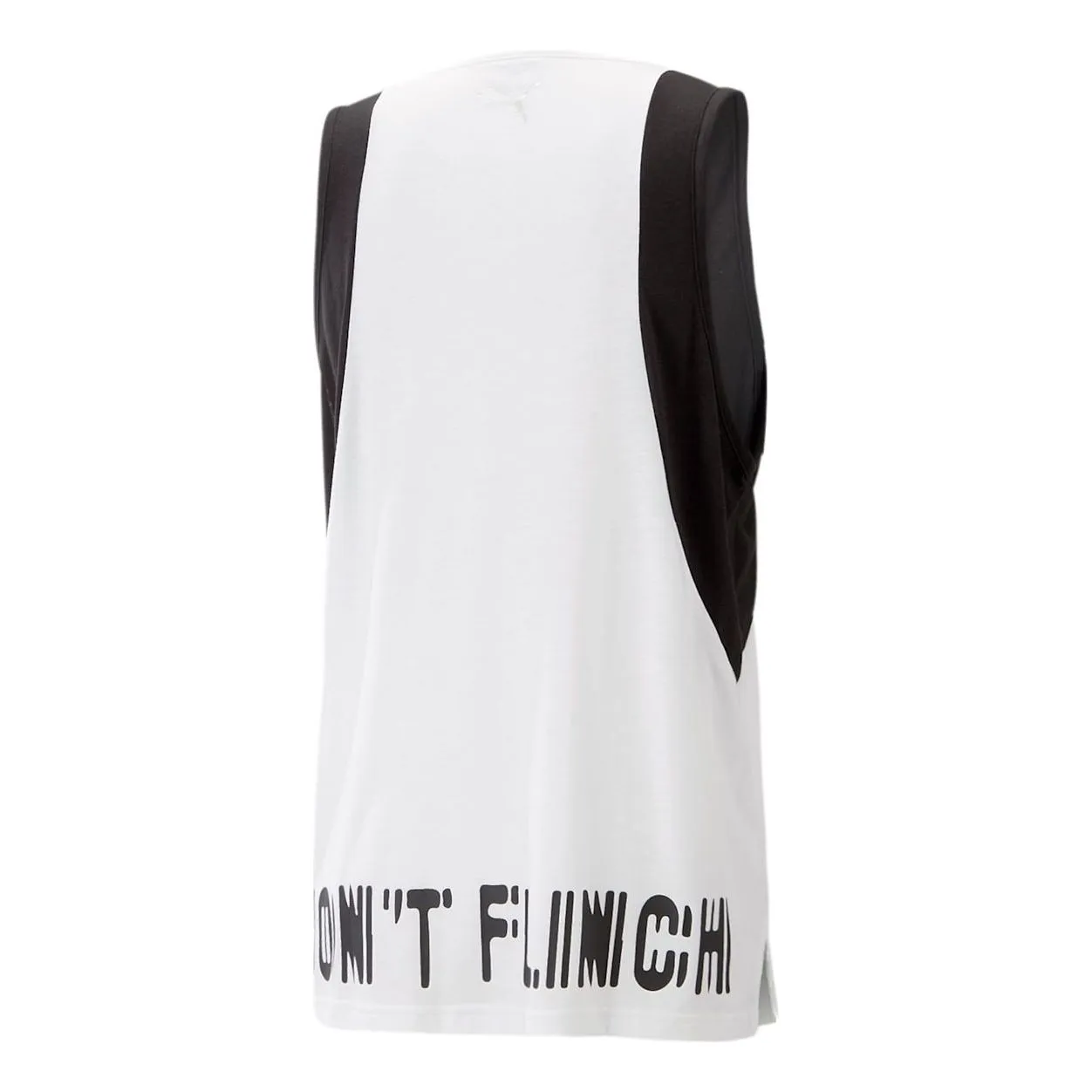 PUMA The Excellence Basketball Tank Top 'White Black' 538615-01 sold by KicksCrew product image thumbnail 2