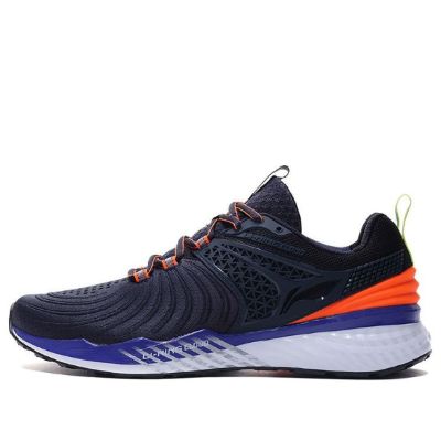 Li-Ning Cloud V2 'Dark Blue Orange' ARHP013-4 sold by KicksCrew