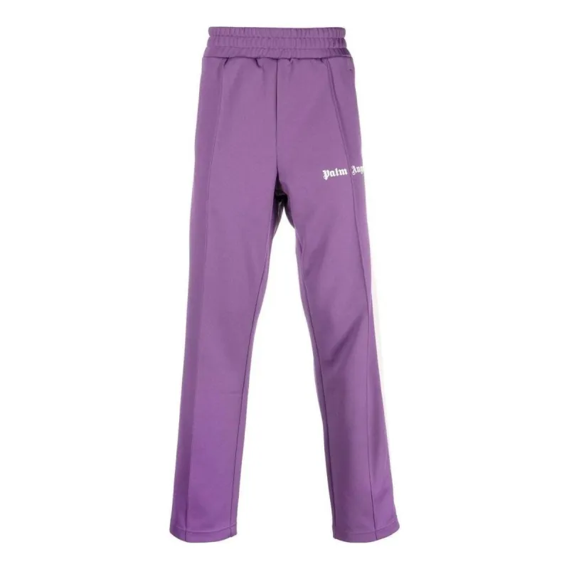 Palm Angels FW22 Classic Track Pant 'Purple' PMCJ001F22FAB0023703 sold by KicksCrew