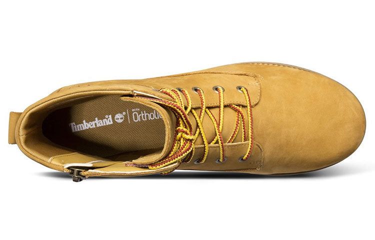 (WMNS) Timberland Joslin Mid Size Zip Boots 'Wheat Nubuck' A1SENW sold by KicksCrew product image thumbnail 2
