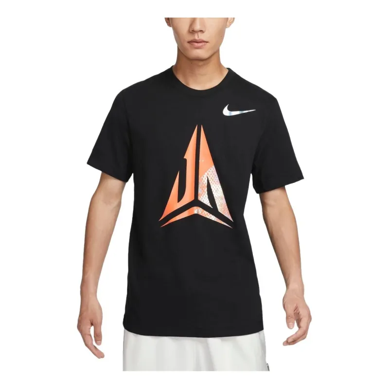 Nike Ja Dri-FIT Basketball T-Shirt Asia Sizing 'Black' FV8403-010 sold by KicksCrew