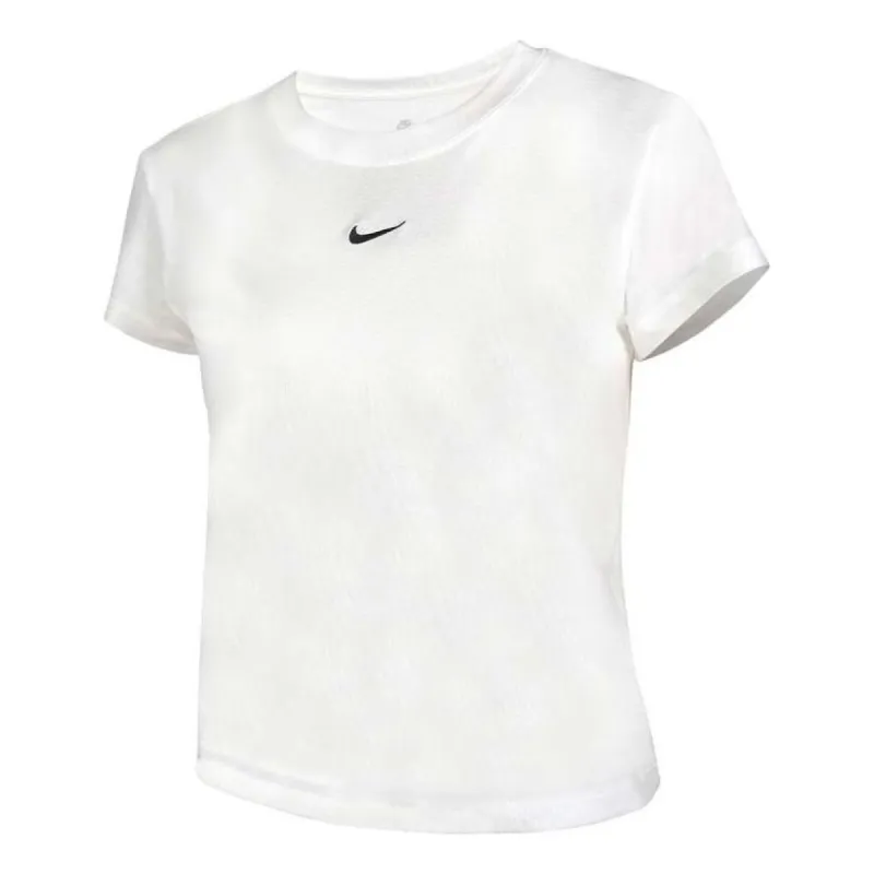 (WMNS) Nike Sportswear Chill Knit T-Shirt 'White' FV5509-100 sold by KicksCrew