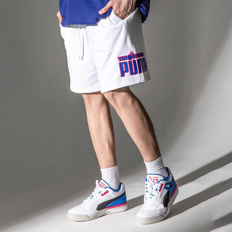 Puma x The Hundreds Shorts 'White Blue' 596751-02 sold by KicksCrew product image thumbnail 3