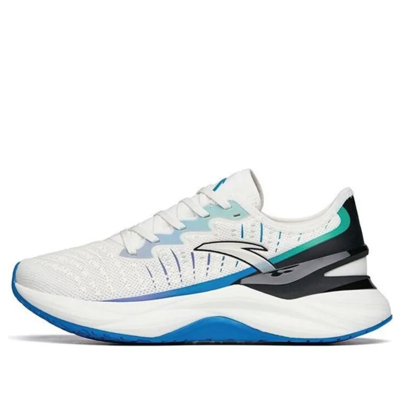 ANTA Chuang 2.0 Lace-up Running Shoes 'White Blue' 112215586-10 sold by KicksCrew
